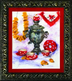 Felting kit V-80 "Tea-drinking"