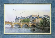 Partial embroidery kit RK-117 "Evening colors"