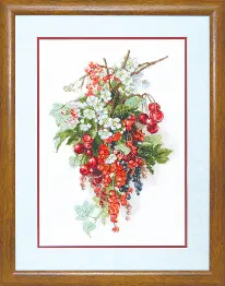 Cross-stitch kit M-266 "Sweet berry"