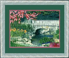 Partial embroidery kit RK-017 "Spring bridge"