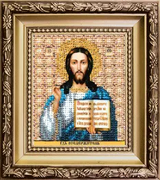 Beadwork kit B-1173 "The Icon of Lord Jesus Christ" 
