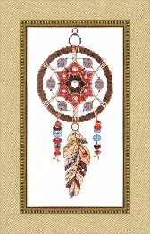 BT-189 Counted cross stitch kit Crystal Art "Light dreams"