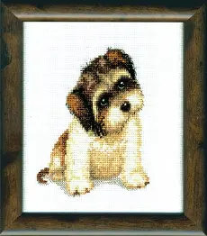 Cross-stitch kit №307 "Puppy"