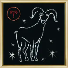 Rhinestone decoration kit KC-007 "Aries" 