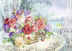 Cross-stitch kit М-399 "Wind blow"