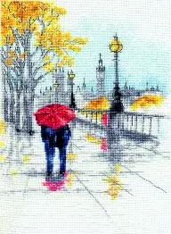Cross Stitch Kit Charivna Myt M-559 “Whisper of the Rain”