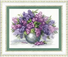 Cross-stitch kit №327 "Lilac"