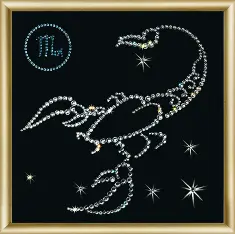 Rhinestone decoration kit KC-005 "Scorpio"
