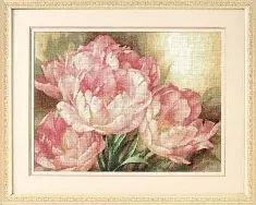 35175 Counted cross stitch kit DIMENSIONS "Tulip Trio"
