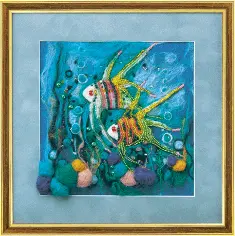 Felting kit V-46 “Fishes” 