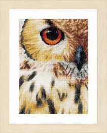 PN-0157518 Counted cross sstitch kit LanArte "Owl"