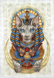 Cross-stitch kit М-422 Counted cross stitch kit Set of pictures "Legends of Egypt"