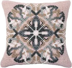 Cross-stitch kit RT-183 "Pink ornament" 