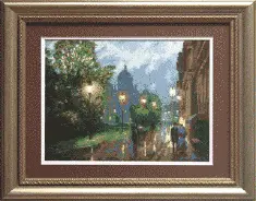 Cross-stitch kit №551 "Night Praque" 