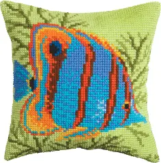 Cross-stitch kit RT-165 “Bright fish” 