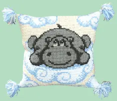 Cross-stitch kit RT-106 "Hippopotamus"