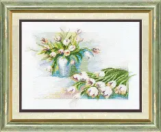 Cross-stitch kit №284 "Tulips"