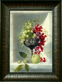BT-524 Embellished stitch kit Crystal Art "Aromatic fruits"