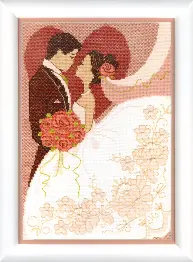BT-080 Counted cross stitch kit Crystal Art "Lucky day"