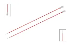 47261 Спицы прямые Zing KnitPro, 30 см, 2.00 мм