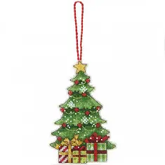 70-08898 Counted cross stitch kit DIMENSIONS "Tree Christmas Ornament" 