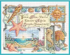 13696 Counted cross stitch kit DIMENSIONS "Simple Treasures"