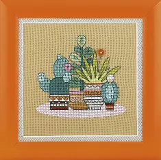 BT-199 Counted cross stitch kit Crystal Art Triptych "Bright Mexico"