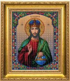 Beadwork kit B-1186 "The Icon of the Lord Jesus Christ"