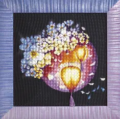 Cross-stitch kit M-272 "Night luminescence"