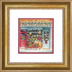 70-08973 Counted cross stitch kit DIMENSIONS "Coffee shoppe"