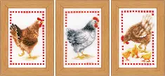 PN-0146565 Vervaco "Chickens"
