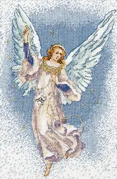 M-511 Counted cross stitch kit "Good news"