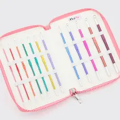 47439 Zing Grande KnitPro Single Sided Crochet Set