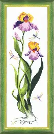 Cross-stitch kit №337 "Iris"