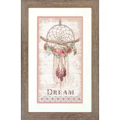 70-35375 Counted cross stitch kit DIMENSIONS "Floral Dream Catche"
