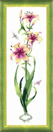 Cross-stitch kit №343 "Lily"