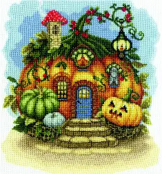 Cross Stitch Kit Charivna Myt M-584 “Fairy Pumpkin”