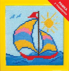 Cross-stitch kit RT-307 "Ship"