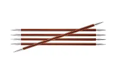 47012 Спицы носочные Zing KnitPro, 15 см, 5.50 мм