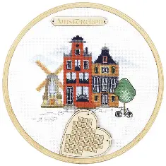 Cross-stitch kit M-305 "Amsterdam"