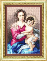 Cross-stitch kit М-116 "Madonna and Child"
