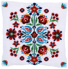 PN-0168199 Vervaco Tapestry Cushion "Folklore"