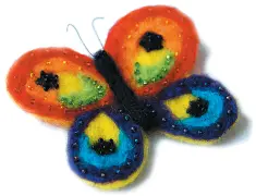 Felting kit V-09 “Butterfly” 
