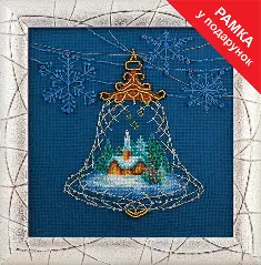 Cross-stitch kit M-329 Set of pictures "Christmas light"