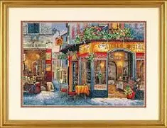 35224 Counted cross stitch kit DIMENSIONS "European Bistro"