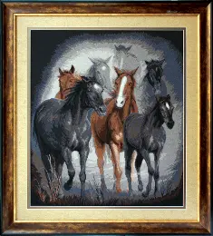 Cross-stitch kit М-44 "In the night fog" 