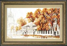Cross-stitch kit М-184 "Rainy day" 