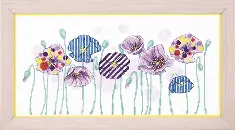 BT-219 Counted cross stitch kit Crystal Art "Illusion of color"