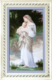 Cross-stitch kit М-35 By William-Adolphe Bouguereau “Innocence” 