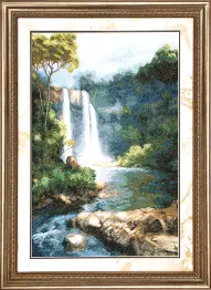 Cross-stitch kit М-106 "Waterfall"